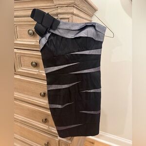 Betsy & Adam Classic Black Dress